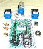 WSM MAR Engine Rebuild Kits Powerhead Rebuild Kit Yamaha 60 / 70 Hp 3 Cylinder 84-08 Standard - 100-255-10