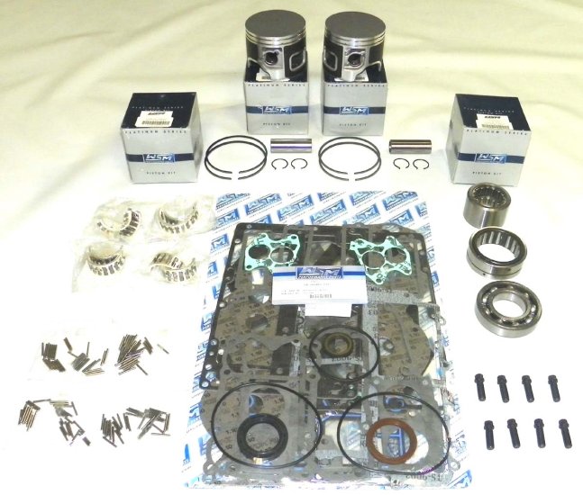 WSM MAR Engine Rebuild Kits Powerhead Rebuild Kit Yamaha 115 / 130 Hp 4 Cylinder 84-92 Standard Platinum - 100-270-10P