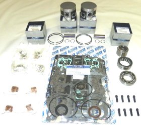 WSM MAR Engine Rebuild Kits Powerhead Rebuild Kit Yamaha 115 / 130 Hp 4 Cylinder 93-09 Standard Platinum - 100-275-10P