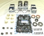 WSM MAR Engine Rebuild Kits Powerhead Rebuild Kit Yamaha 200 - 250 Hp Standard Platinum - 100-285-10P