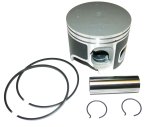 WSM MAR Piston Kits Piston Kit Yamaha 150 - 200 Hp HPDI Port Standard Platinum - 100-290PPK