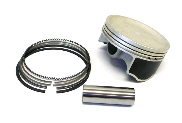 WSM MAR Piston Kits Piston Kit Yamaha 150 Hp 04-11 4-Stroke Standard - 100-320K