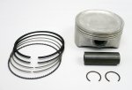 WSM MAR Piston Kits Piston Kit Yamaha 150 Hp 11-22 4-Stroke .010 Over - 100-325-04K