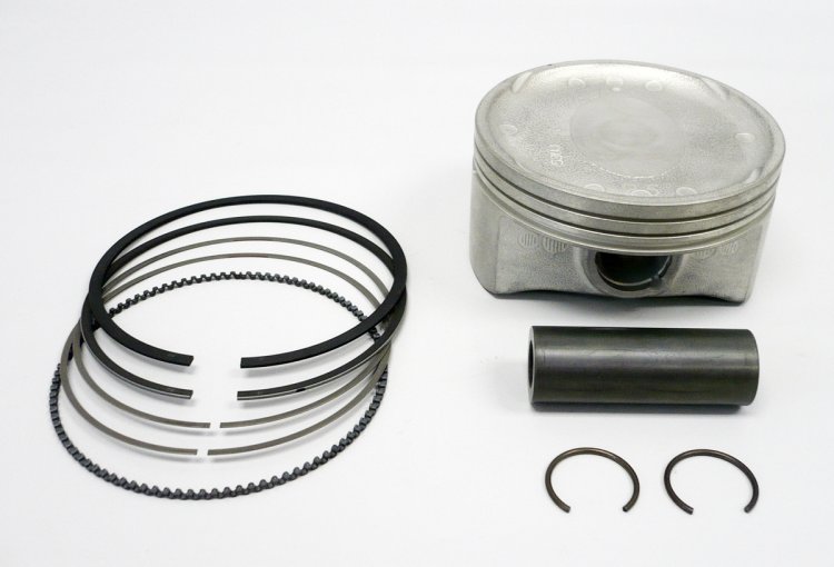 WSM MAR Piston Kits Piston Kit Yamaha 150 Hp 11-22 4-Stroke .010 Over - 100-325-04K