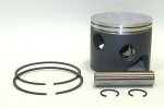WSM MAR Piston Kits Piston Kit Mercury / Mariner 70 - 115 Hp 85-93 Looper Top Guided .010 Over - 100-35-04K
