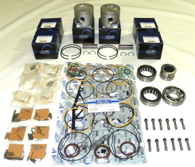 WSM MAR Engine Rebuild Kits Powerhead Rebuild Kit Mercury / Mariner 200 - 250 Hp 3L Optimax Standard - 100-47-10