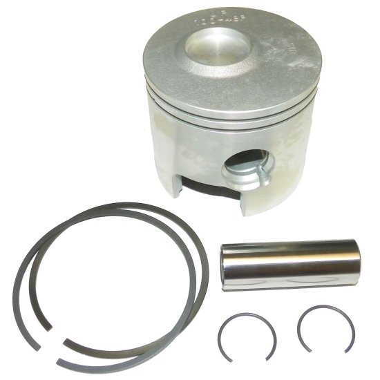 WSM MAR Piston Kits Piston Kit Mercury / Mariner 200 / 225 Hp 3L Optimax 98-02 Port Standard - 100-48PK
