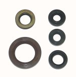 WSM Off Road Oil Seals Crankshaft Seal Kit Suzuki 450 LT-R 06-09 - 21-400