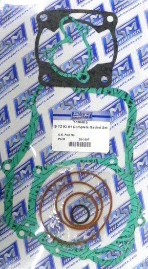 WSM Off Road Gaskets Full Gasket Kit Yamaha 80 YZ 93-01 - 25-1007