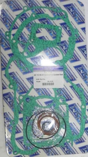 WSM Off Road Gaskets Full Gasket Kit Yamaha 125 YZ 98-01 - 25-1016