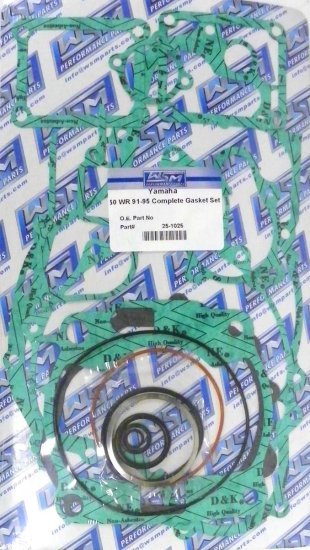 WSM Off Road Gaskets Full Gasket Kit Yamaha 250 WR / YZ 89-97 - 25-1025