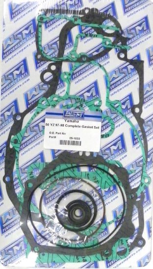 WSM Off Road Gaskets Full Gasket Kit Yamaha 250 YZ 97-98 - 25-1033