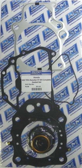 WSM Off Road Gaskets Full Gasket Kit Honda 420 TRX 07-08 - 25-142 WSM Off Road Gaskets Full Gasket Kit Honda 420 TRX 07-08 - 25-142