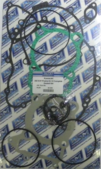 WSM Off Road Gaskets Full Gasket Kit Kawasaki 360 Prairie / 4x4 03-12 - 25-206