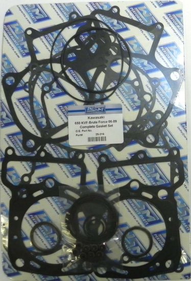 WSM Off Road Gaskets Full Gasket Kit Kawasaki 650 Brute Force 05-13 - 25-216