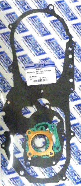 WSM Off Road Gaskets Full Gasket Kit Polaris 50 Predator 04-06 - 25-300-01 WSM Off Road Gaskets Full Gasket Kit Polaris 50 Predator 04-06 - 25-300-01