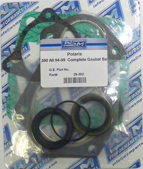 WSM Off Road Gaskets Full Gasket Kit Polaris 300 94-99 - 25-302