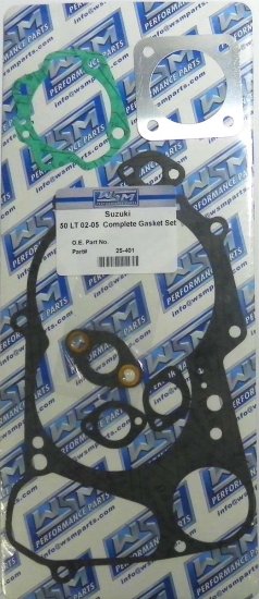 WSM Off Road Gaskets Full Gasket Kit Suzuki 50 LT 02-05 - 25-401