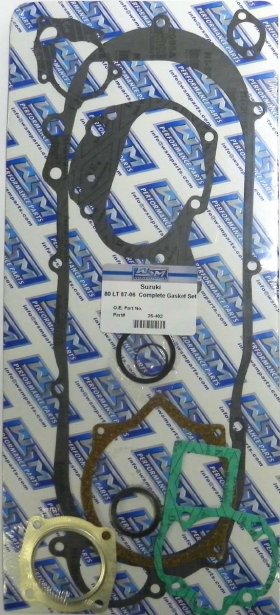 WSM Off Road Gaskets Full Gasket Kit Suzuki 80 LT 87-06 - 25-402 WSM Off Road Gaskets Full Gasket Kit Suzuki 80 LT 87-06 - 25-402