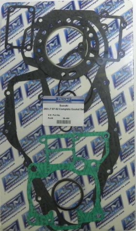 WSM Off Road Gaskets Full Gasket Kit Suzuki 250 Quadracer 87-92 - 25-408