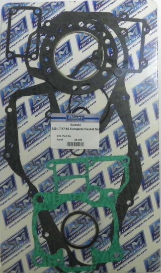 WSM Off Road Gaskets Full Gasket Kit Suzuki 250 Quadracer 87-92 - 25-408