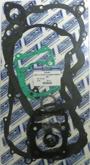 WSM Off Road Gaskets Full Gasket Kit Arctic Cat / Suzuki 300 LT-F 91-93 - 25-414