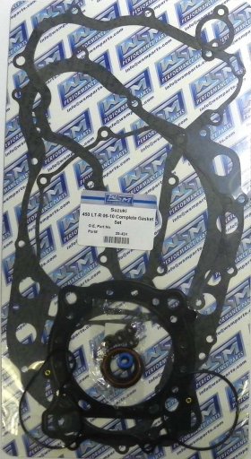WSM Off Road Gaskets Full Gasket Kit Suzuki 450 LT-R 06-09 - 25-424 WSM Off Road Gaskets Full Gasket Kit Suzuki 450 LT-R 06-09 - 25-424
