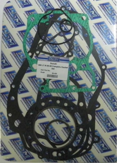 WSM Off Road Gaskets Full Gasket Kit Suzuki 500 Quadracer 87-90 - 25-428