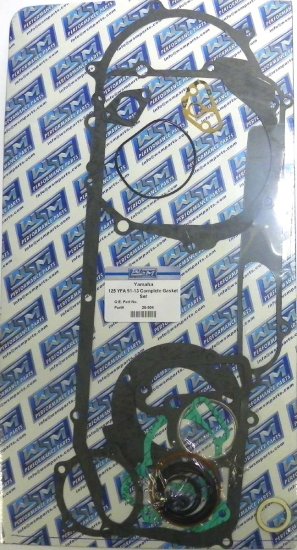 WSM Off Road Gaskets Full Gasket Kit Yamaha 125 Breeze / Grizzly 89-13 - 25-506