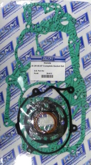 WSM Off Road Gaskets Full Gasket Kit Honda 85 CR 05-07 - 25-612