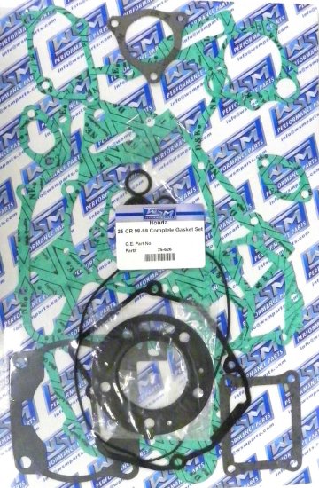 WSM Off Road Gaskets Full Gasket Kit Honda 125 CR 98-99 - 25-626