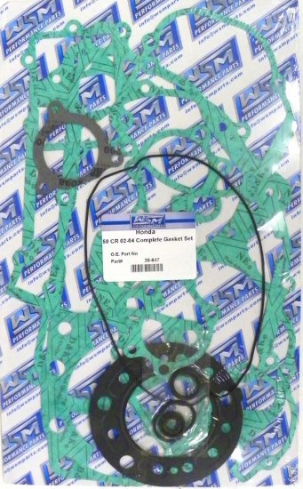 WSM Off Road Gaskets Full Gasket Kit Honda 250 CR 02-04 - 25-647