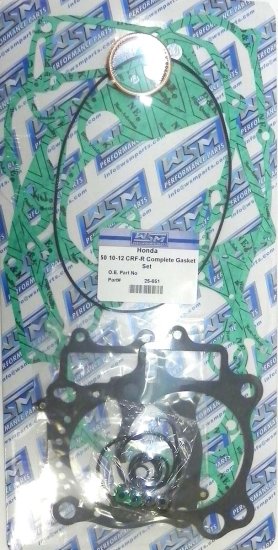 WSM Off Road Gaskets Full Gasket Kit Honda 250 CRF-R 08-09 - 25-651