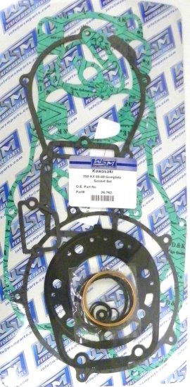 WSM Off Road Gaskets Full Gasket Kit Kawasaki 250 KX 88-89 - 25-752