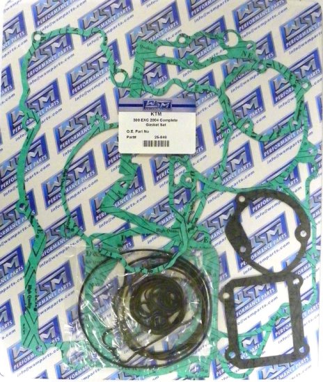 WSM Off Road Gaskets Full Gasket Kit KTM 300 EXC / SX 2004 - 25-848