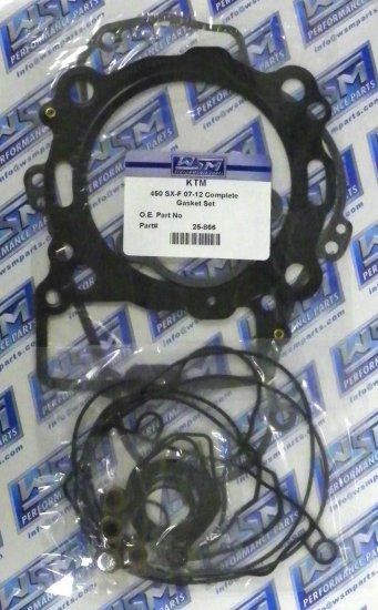 WSM Off Road Gaskets Full Gasket Kit KTM 450 SMR / SX-F / XC-F 07-14 - 25-866