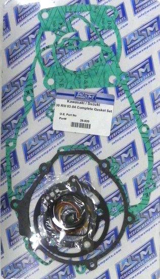 WSM Off Road Gaskets Full Gasket Kit Kawasaki / Suzuki 100 KX / RM 98-05 - 25-920