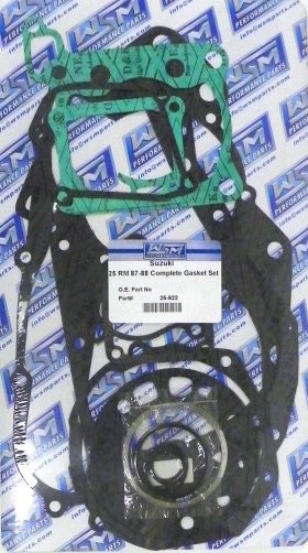 WSM Off Road Gaskets Full Gasket Kit Suzuki 125 RM 87-88 - 25-922 WSM Off Road Gaskets Full Gasket Kit Suzuki 125 RM 87-88 - 25-922