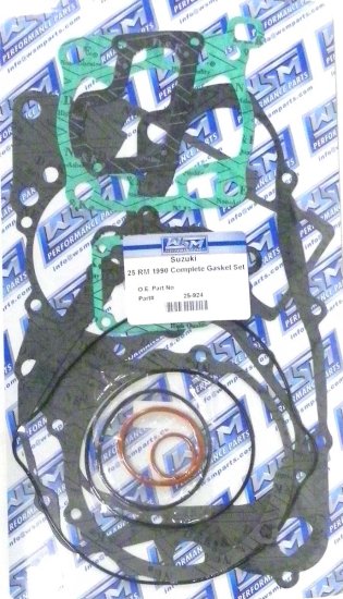 WSM Off Road Gaskets Full Gasket Kit Suzuki 125 RM 1990 - 25-924