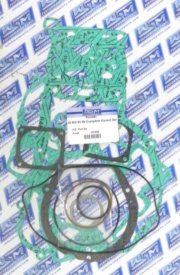 WSM Off Road Gaskets Full Gasket Kit Suzuki 125 RM 92-96 - 25-926