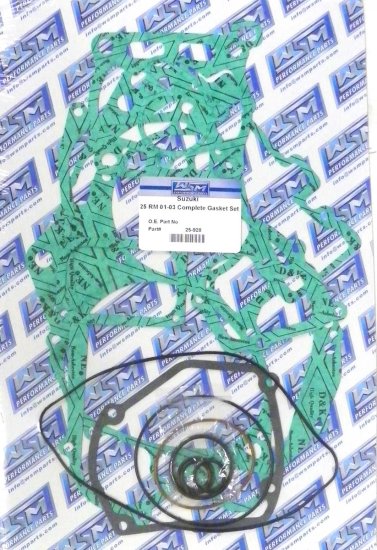 WSM Off Road Gaskets Full Gasket Kit Suzuki 125 RM 01-03 - 25-928
