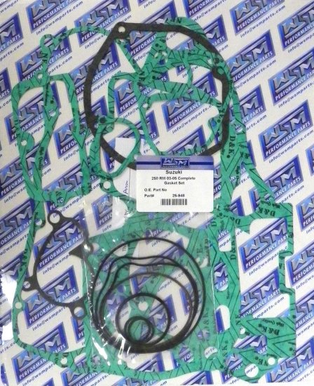 WSM Off Road Gaskets Full Gasket Kit Suzuki 250 RM 03-08 - 25-948
