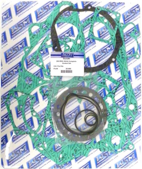 WSM Off Road Gaskets Full Gasket Kit Suzuki 250 RMX 89-94 - 25-955