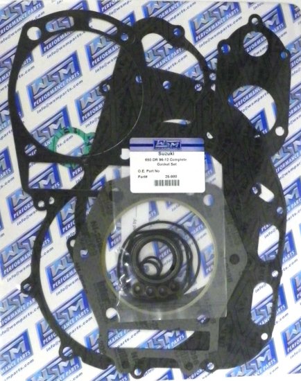 WSM Off Road Gaskets Full Gasket Kit Suzuki 650 DR 96-20 - 25-980