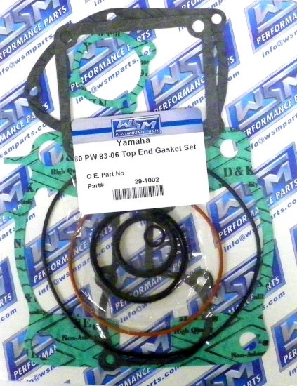 WSM Off Road Gaskets Top End Gasket Kit Yamaha 80 PW 83-06 - 29-1002