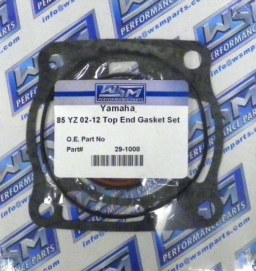 WSM Off Road Gaskets Top End Gasket Kit Yamaha 85 YZ 02-18 - 29-1008