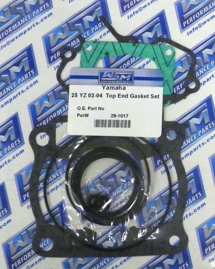 WSM Off Road Gaskets Top End Gasket Kit Yamaha 125 YZ 02-04 - 29-1017