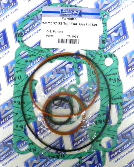 WSM Off Road Gaskets Top End Gasket Kit Yamaha 250 YZ 97-98 - 29-1033