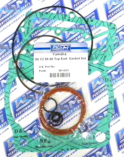 WSM Off Road Gaskets Top End Gasket Kit Yamaha 250 YZ 99-00 - 29-1034