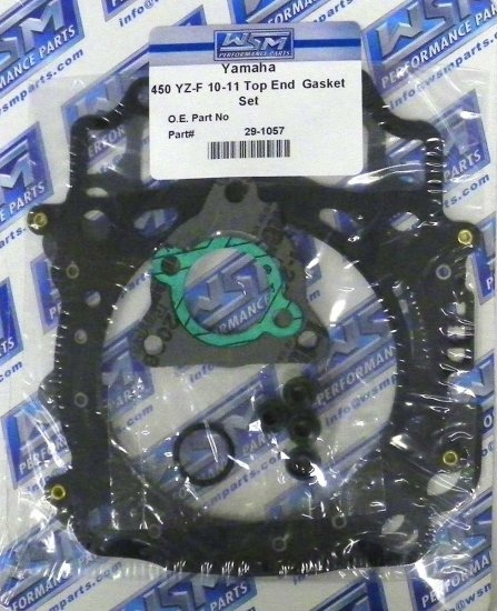 WSM Off Road Gaskets Top End Gasket Kit Yamaha 450 YZ-F 10-13 - 29-1057